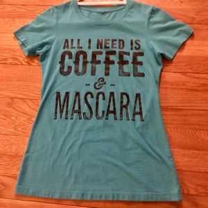 Coffee & Mascara tee